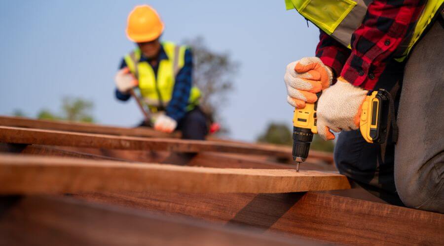 Expert tile roof repair services in Webster, IN